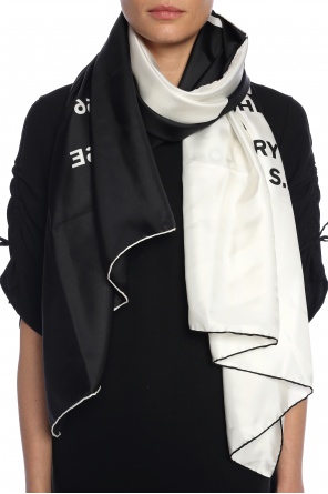Printed silk scarf, zdjęcie 2 Printed silk scarf od Burberry